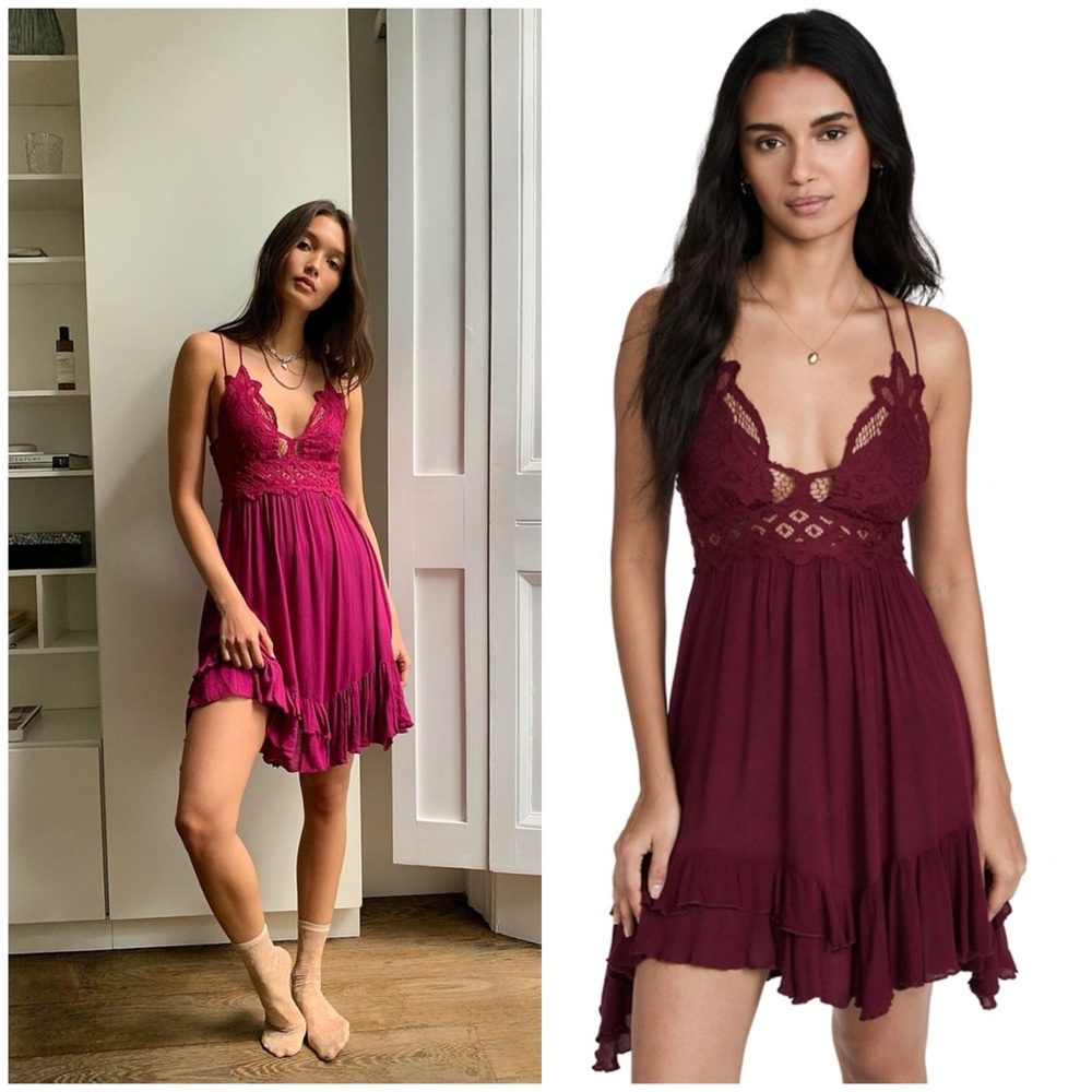 𝓯𝓹 Free People ~ Adella Slip Dress
